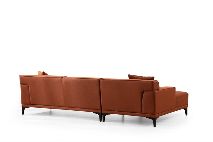 Atelier Del Sofa Sofá Esquinero Naranja Petra L Corner 145x250x86 cm